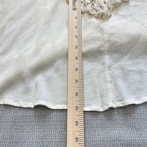 Trendology Dress Womens Small Lace Y2K Crochet Boho Festival Midi Strappy Summer - Picture 8 of 12